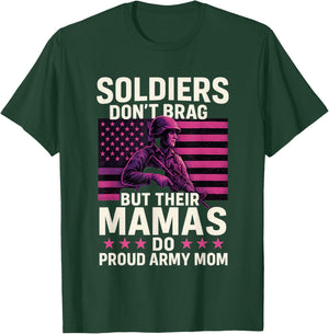 Proud Military Mom Mothers Day T-Shirt - T-Shirt | Forest