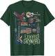 Lynyrd Skynyrd Collage Sweet Home Alabama US Flag Band Biker T-Shirt - T-Shirt | Forest
