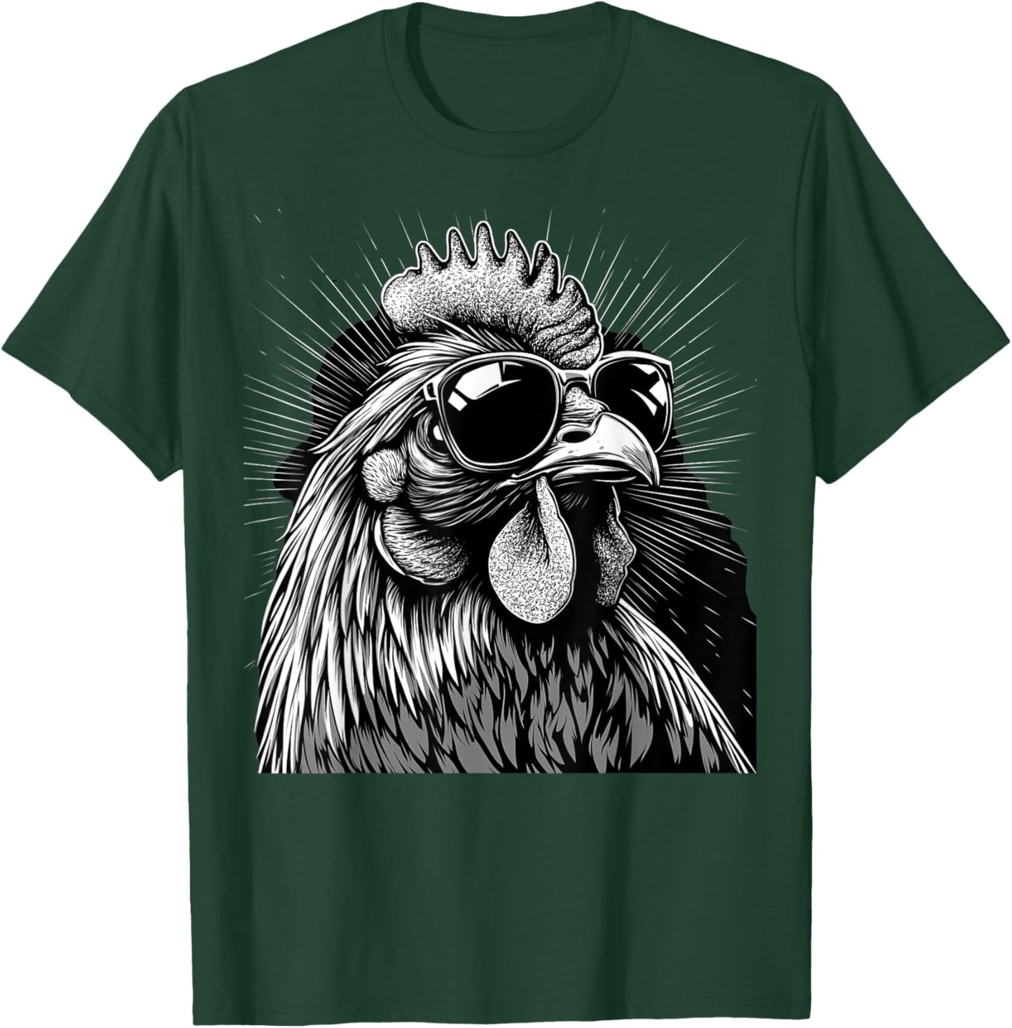 Funny Chicken cool Graffiti Urban art street T-Shirt - T-Shirt | Forest
