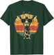 Giraffe Vintage Sunglasses Funny T-Shirt - T-Shirt | Forest