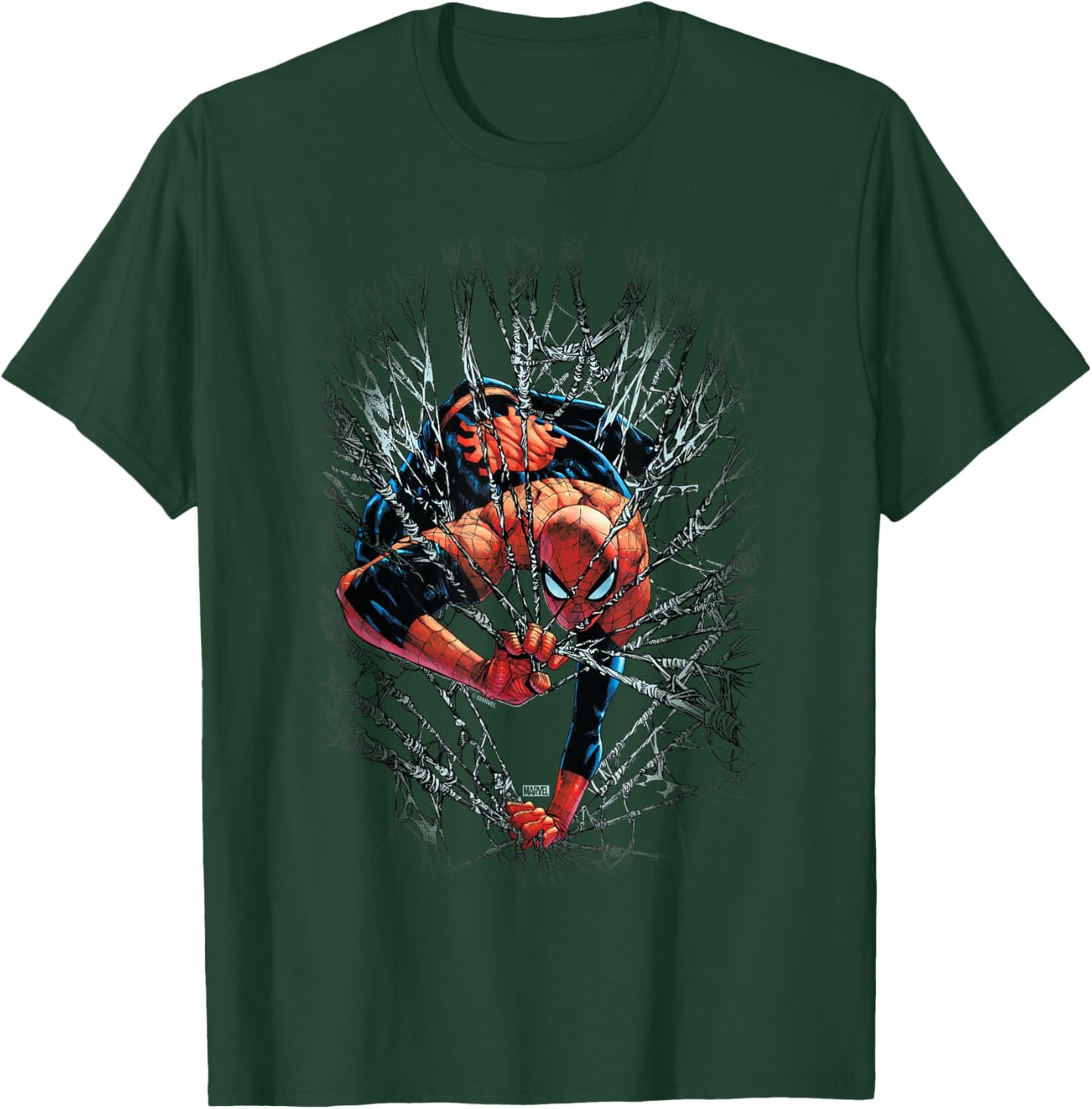 Spider-Man - Webs T-Shirt - T-Shirt | Forest