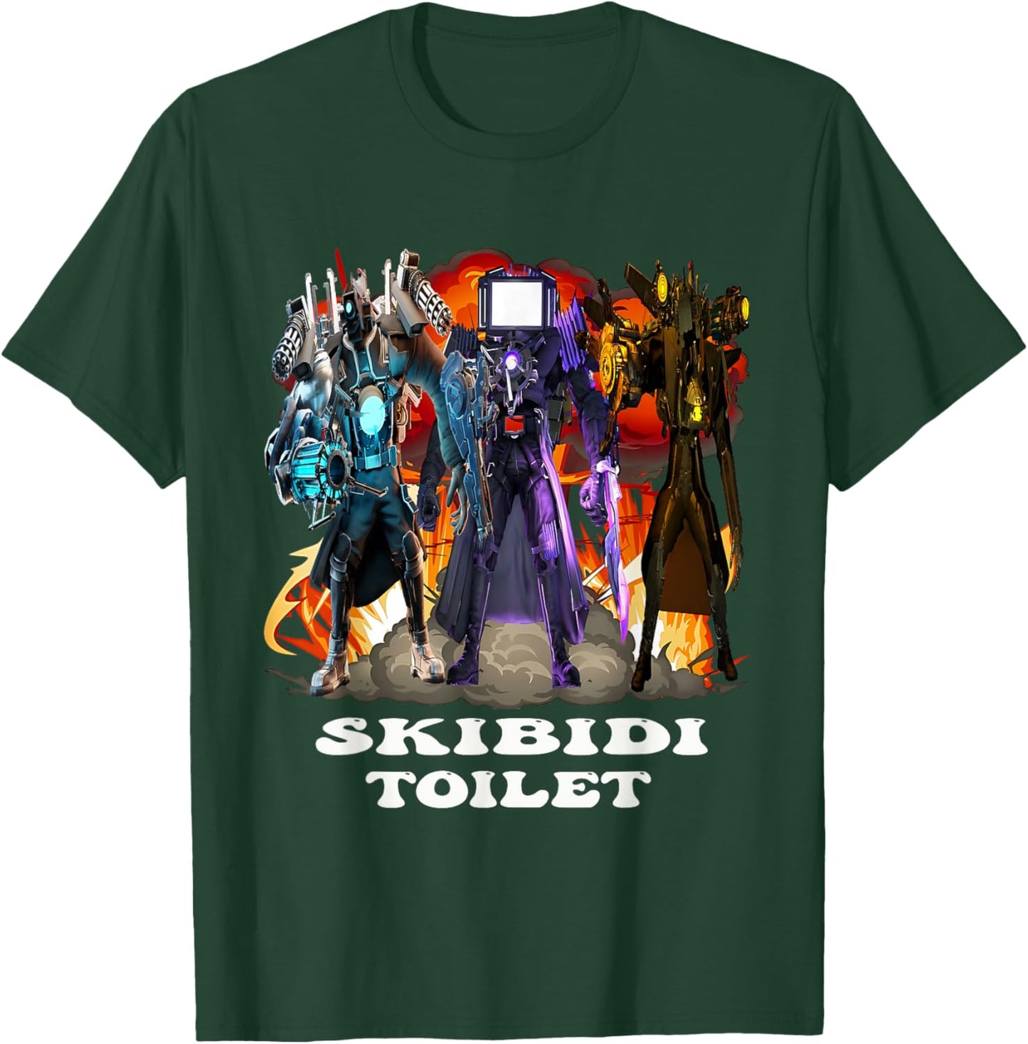 Birthday Boy and Girl , Titan Cameraman Tvman Funny T-Shirt - T-Shirt | Forest