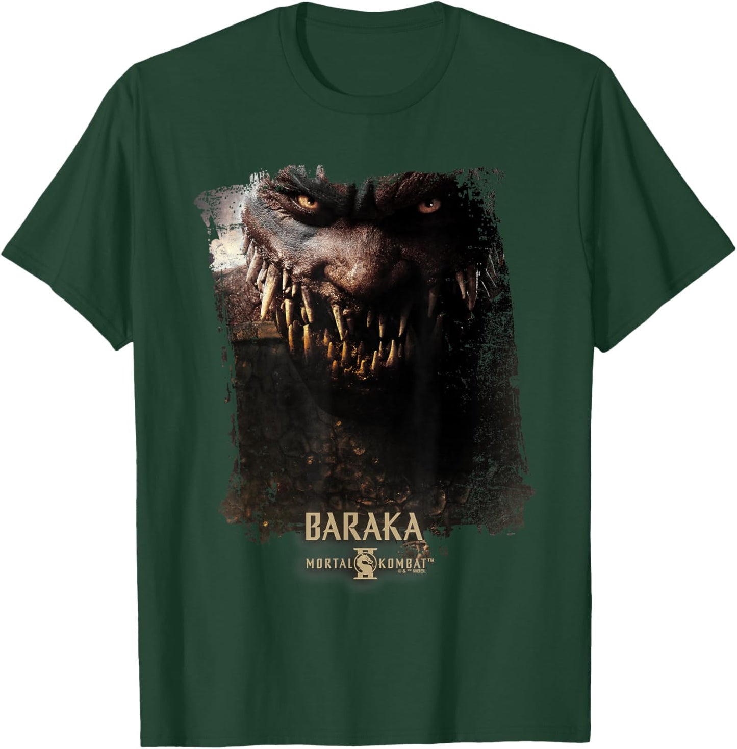 Mortal Kombat 2 Baraka Portrait T-Shirt - T-Shirt | Forest
