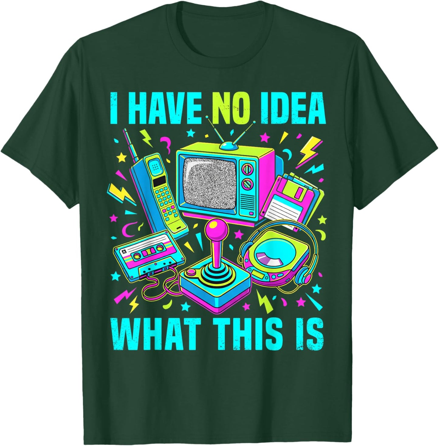 Costume « I Have No Idea What This is 90s » pour garçons et Filles T-Shirt - T-Shirt | Forest