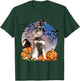 Dog Halloween Schnauzer Jack O Lantern Pumpkin Women T-Shirt - T-Shirt | Forest
