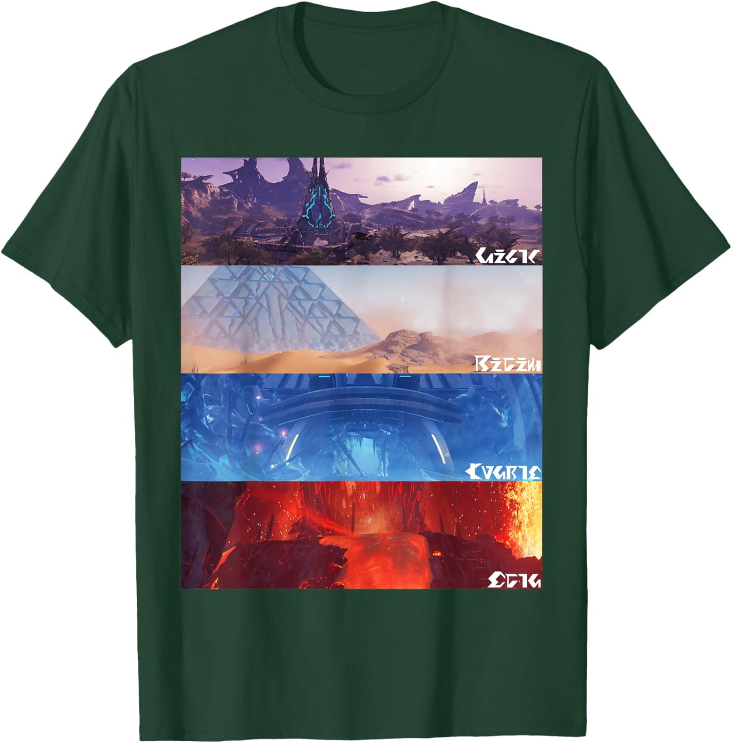 "PSO2 New Genesis" Halfa T-Shirt - T-Shirt | Forest