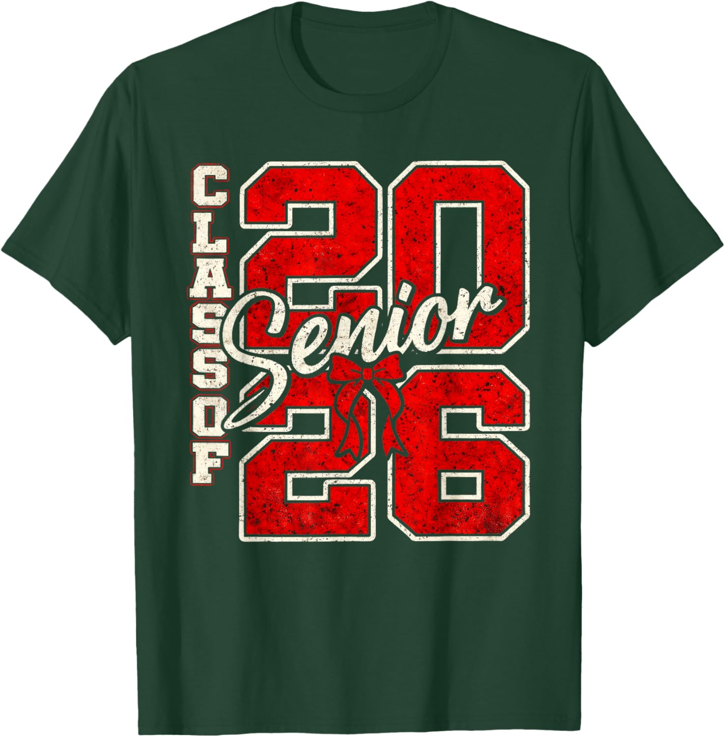 Class of 2026 Senior Last Day of School Boy Girl Student T-Shirt - T-Shirt | Forest