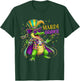 Alligator Mardi Gras Carnival Outfit for Kids T-Shirt - T-Shirt | Forest