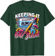 Keeping It Old School 80s Freestyle Cassette Design T-Shirt - T-Shirt | Forest