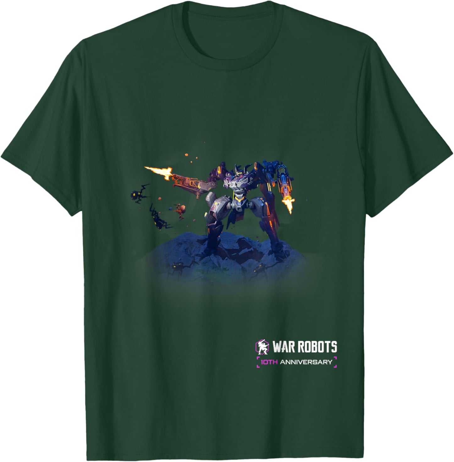 War Robots 10th Anniversary – Nether , Small T-Shirt - T-Shirt | Forest
