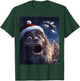 Funny Bigfoot Sasquatch Selfie Santa Ufo Xmas Christmas T-Shirt - T-Shirt | Forest