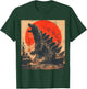 Kaiju Monster Legendary Japanese Retro Vintage T-Shirt - T-Shirt | Forest