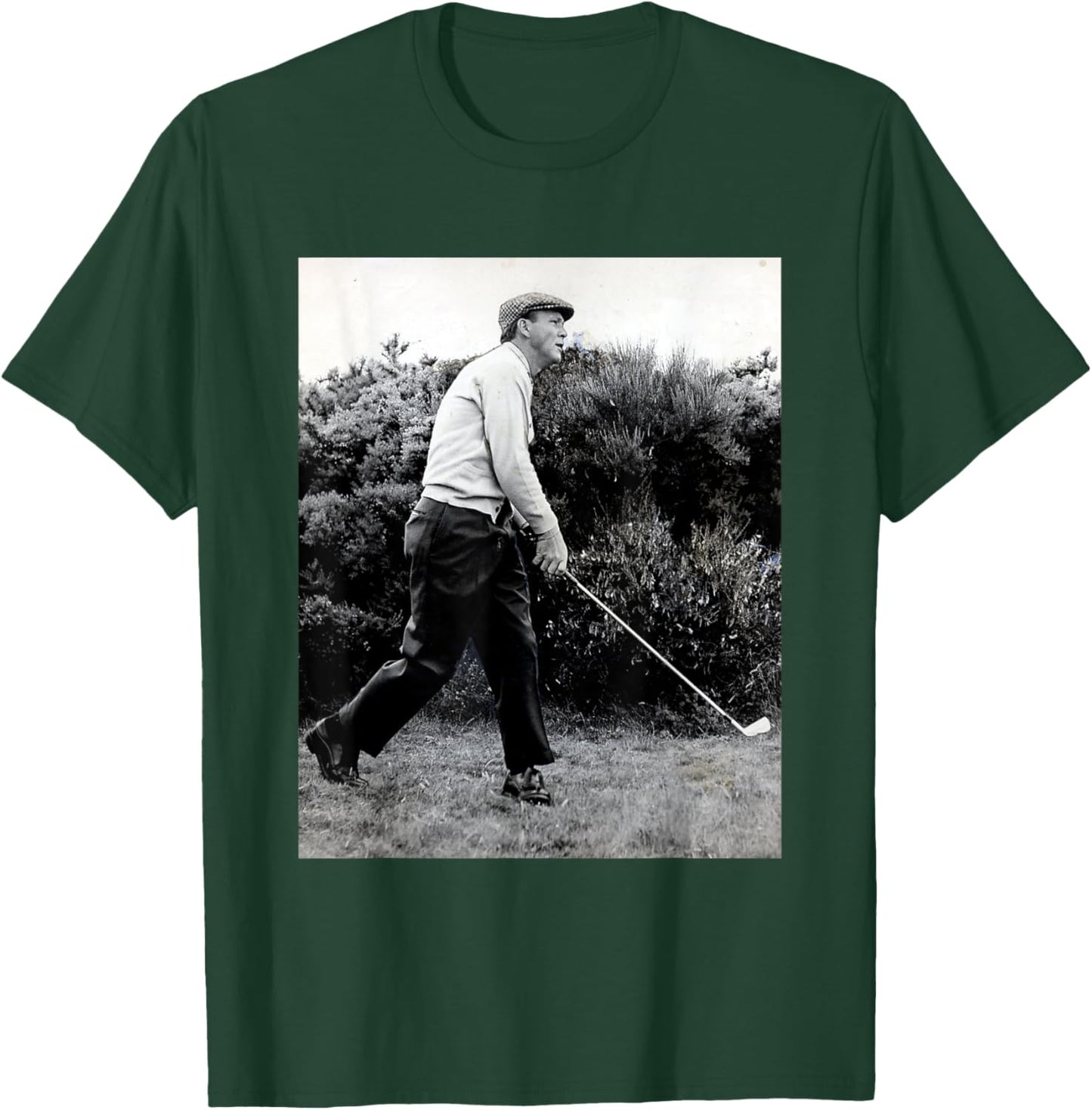 Arnold Palmer American Golfer British Open Troon 1962 T-Shirt - T-Shirt | Forest