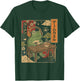 Japanese Gamer Frog Art Men Women Boys Ramen Gaming T-Shirt - T-Shirt | Forest