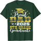 Proud Dad of 5th Grade Graduate 2025 Elementary Graduation T-Shirt - T-Shirt | Forest