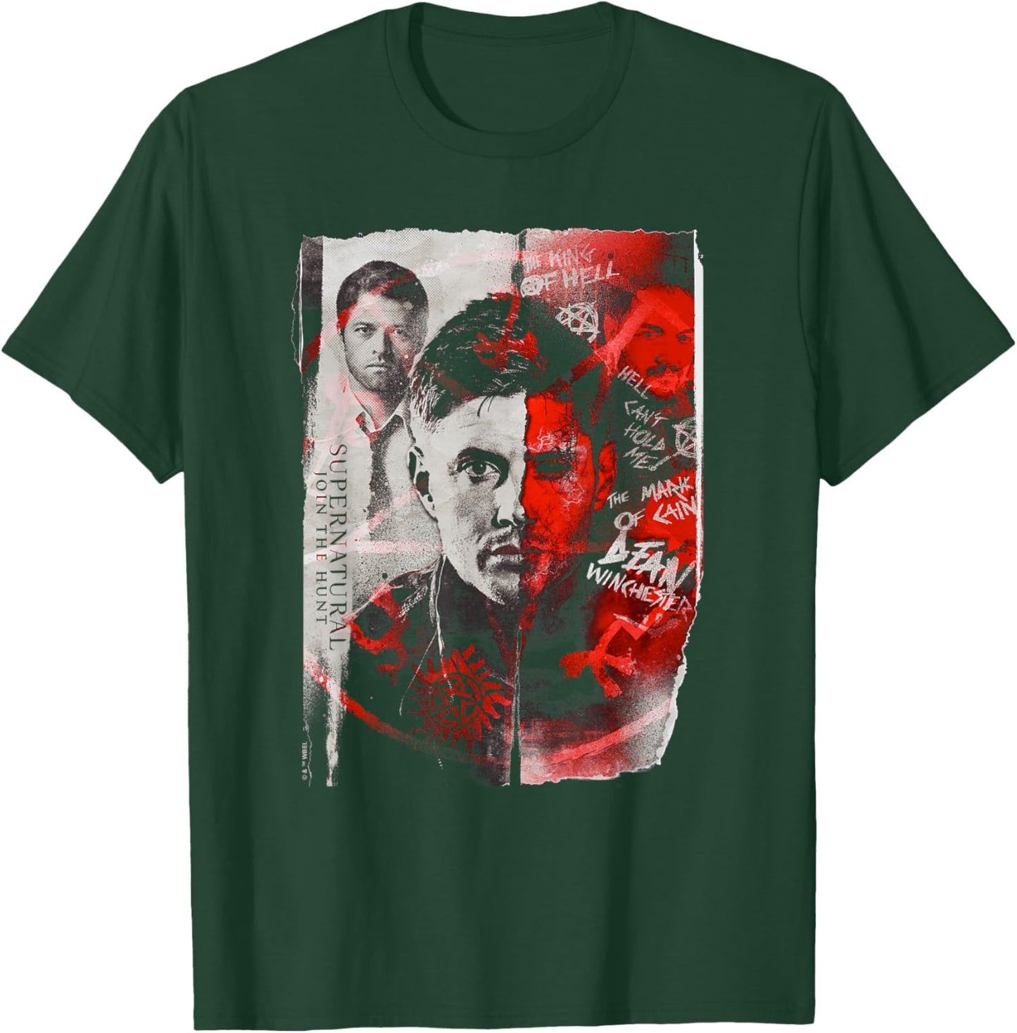 Supernatural Dean Winchester Demon T-Shirt - T-Shirt | Forest