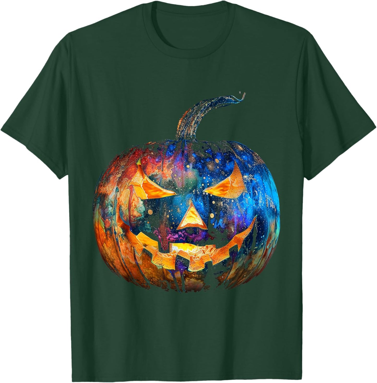 Pumpkin Costume Halloween Spooky Art Pumpkin T-Shirt - T-Shirt | Forest