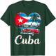 Cuba Heart Love T-Shirt - T-Shirt | Forest