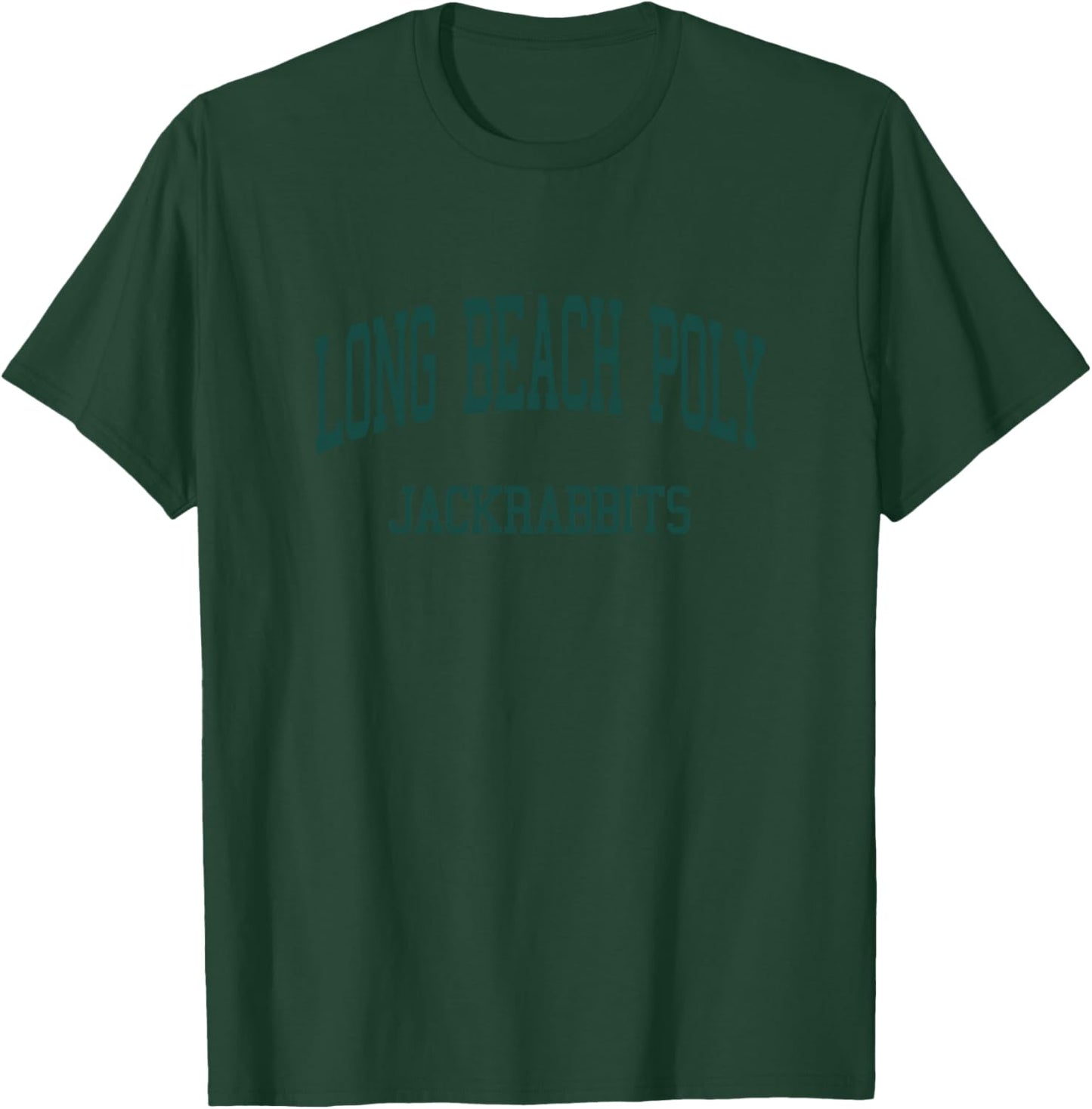 Long Beach Polytechnic High School HS Long Beach CA Retro T-Shirt - T-Shirt | Forest