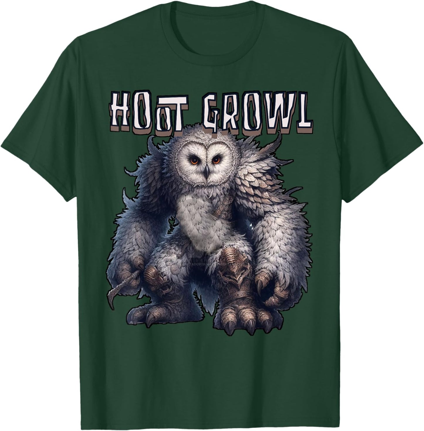 Hal Owl Half Bear Half Man T-Shirt - T-Shirt | Forest