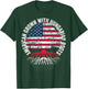 American Grown Hungarian Roots,Family heritage USA Hungary T-Shirt - T-Shirt | Forest