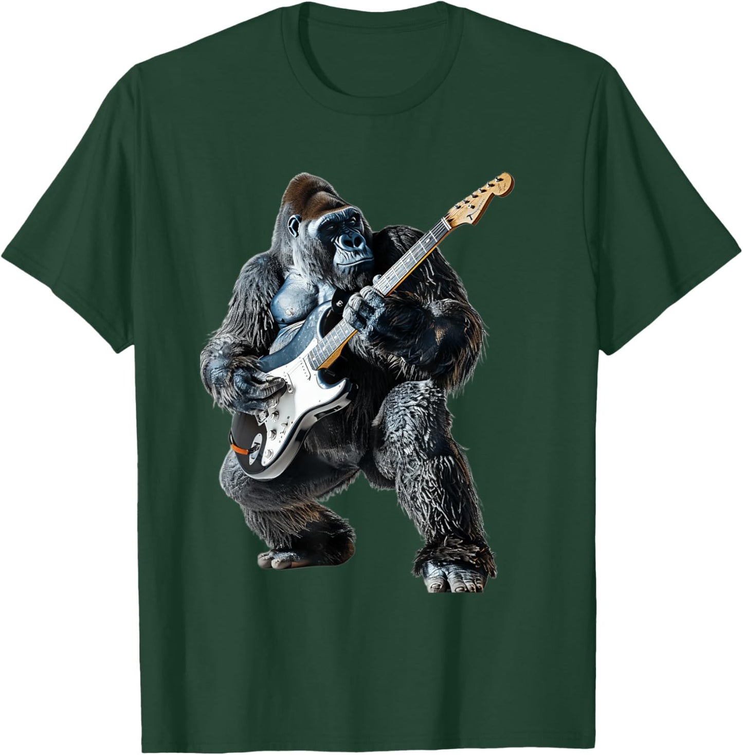 Gorilla Guitar T-Shirt - T-Shirt | Forest