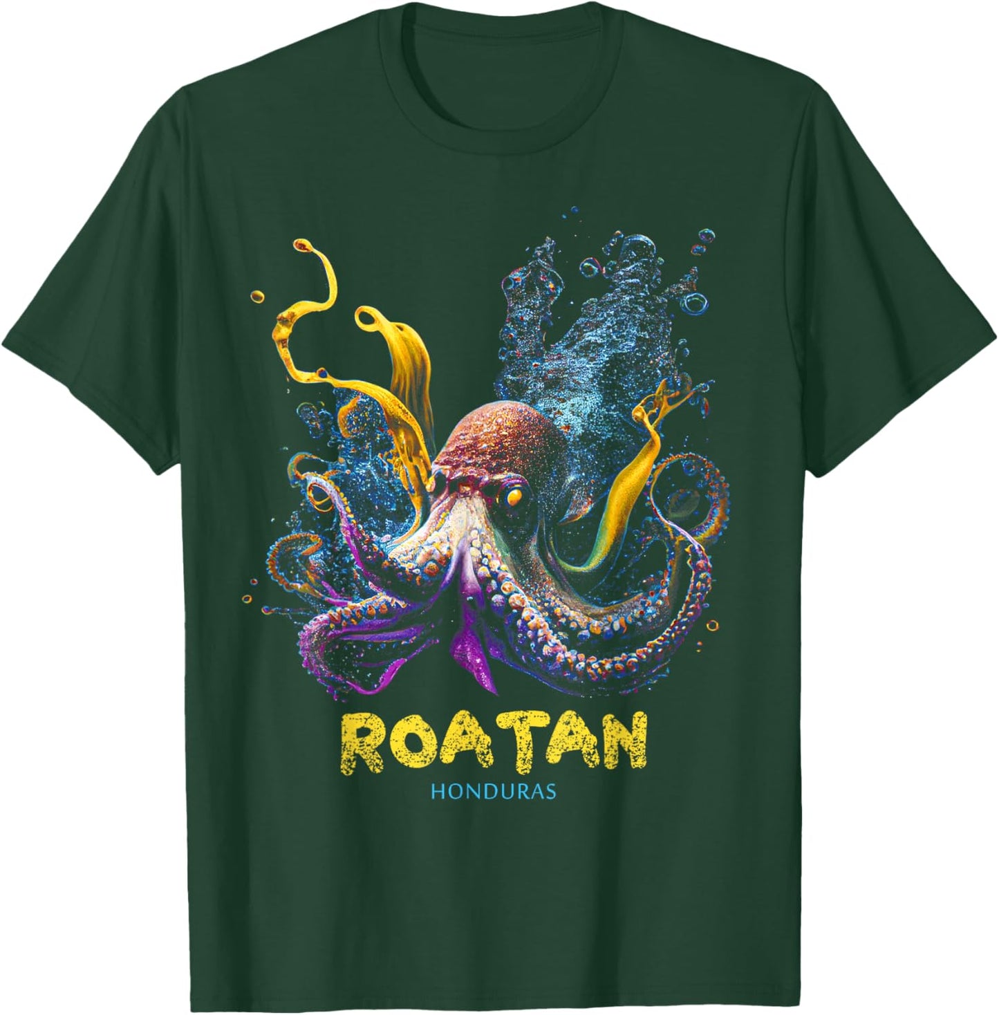 Roatan Honduras T-Shirt - T-Shirt | Forest