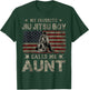 My Favorite Jiu Jitsu Boy Calls Me Aunt Mother's Day T-Shirt - T-Shirt | Forest