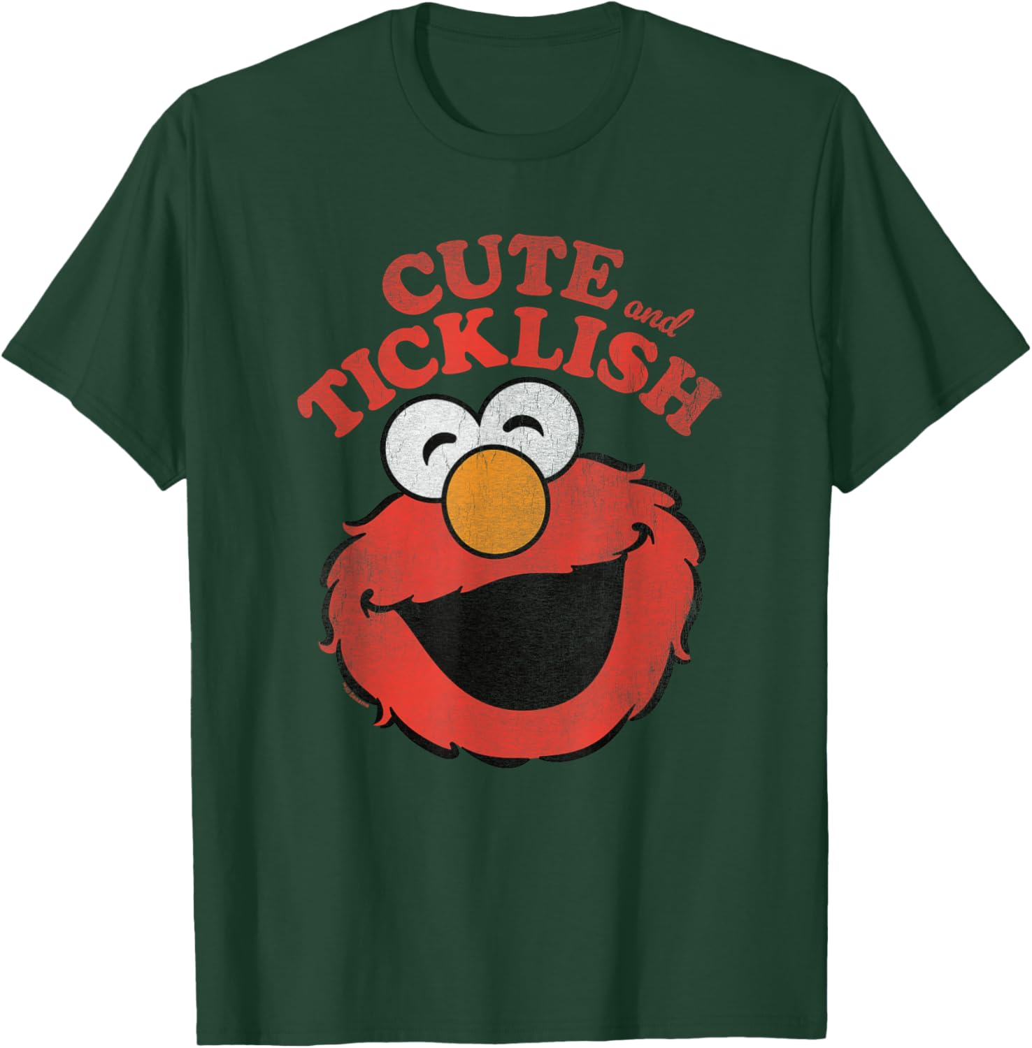 Sesame Street Tickle Me Elmo Cute and Ticklish T-Shirt - T-Shirt | Forest