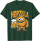 Hopzilla Funny IPA Beer Monster Beer Drinking T-Shirt - T-Shirt | Forest