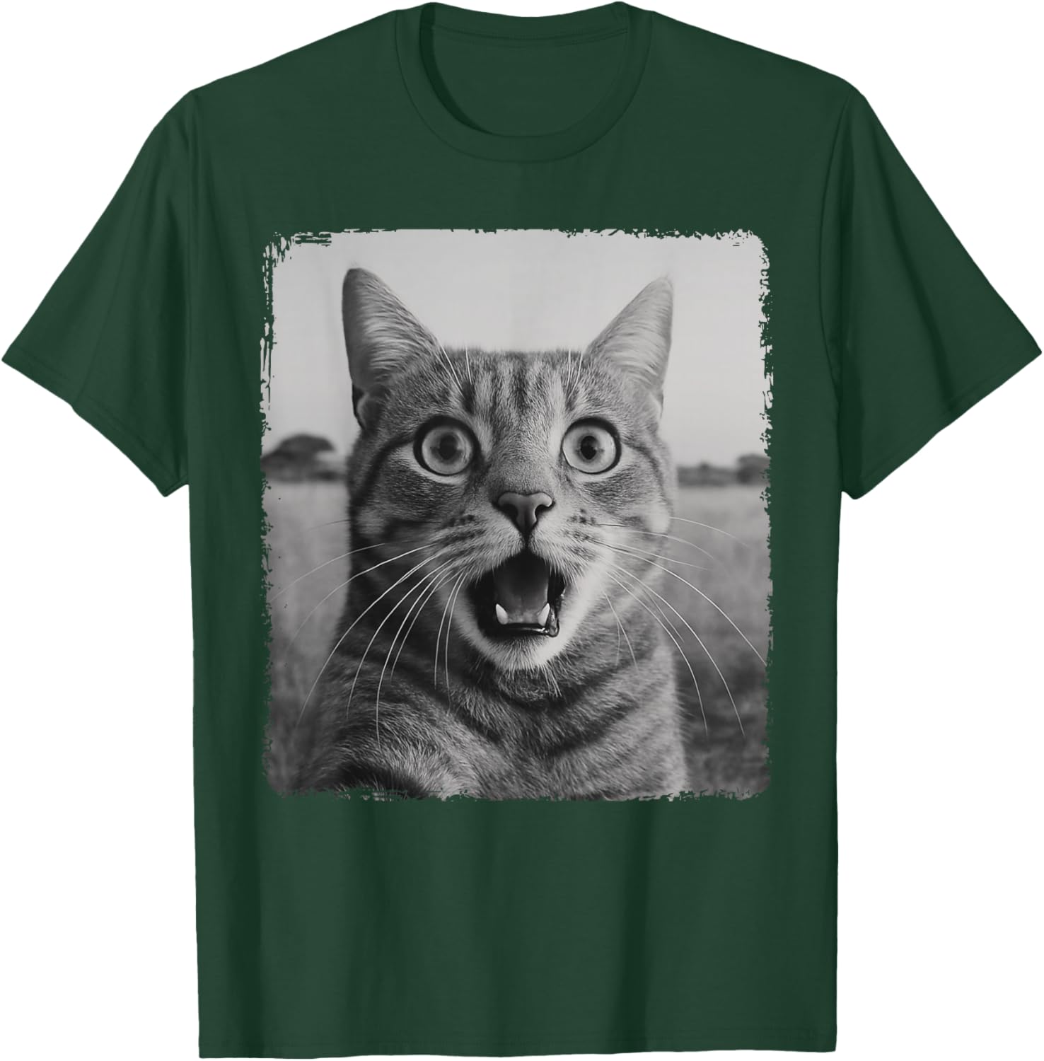 Funny Cat Selfie Meme Graphic Women Kids T-Shirt - T-Shirt | Forest