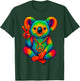 Tie-Dye Koala Peace Sign Hippo T-Shirt - T-Shirt | Forest