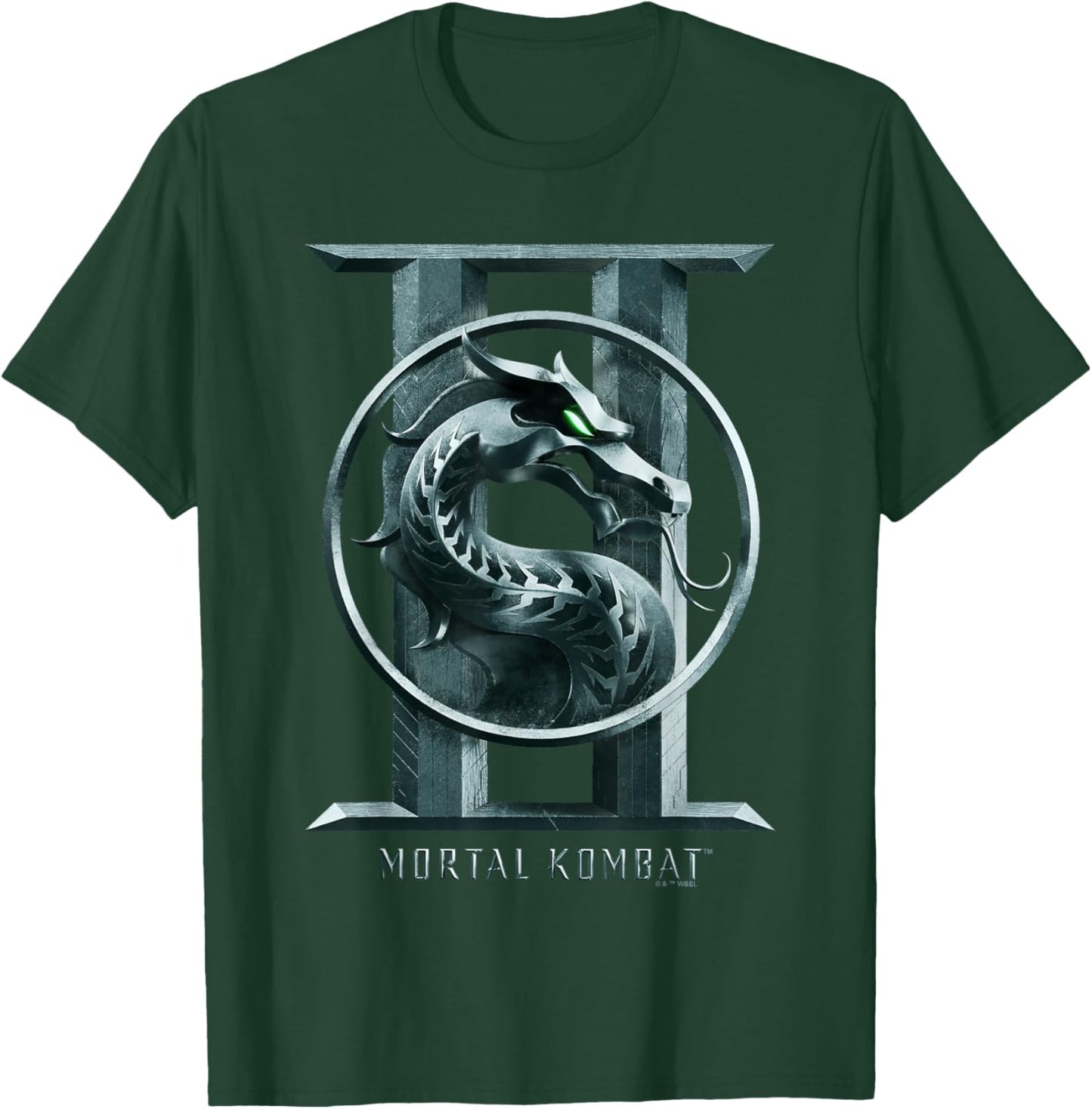 Mortal Kombat 2 Big Seal Logo T-Shirt - T-Shirt | Forest