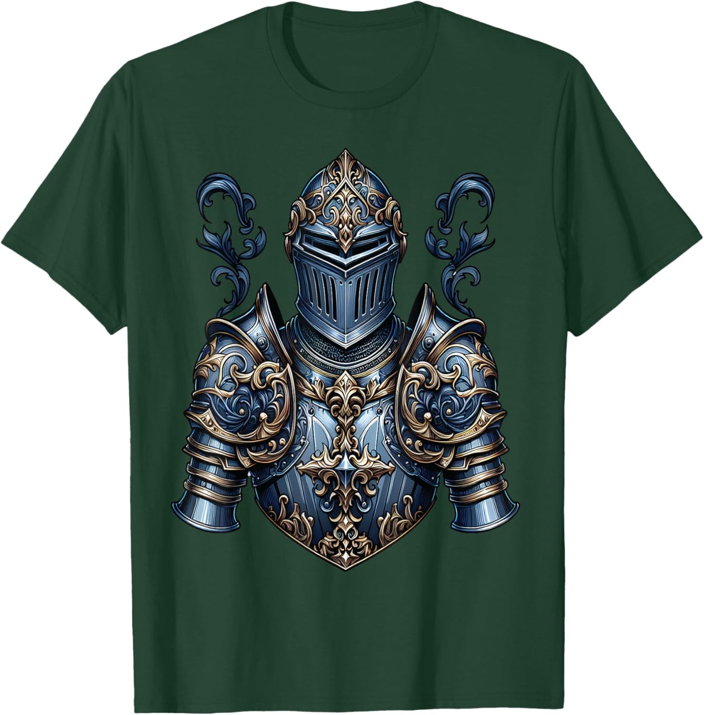 Knight Armor Costume T-Shirt - T-Shirt | Forest