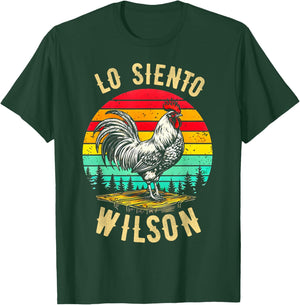 Wilson Lo Siento Vintage Chicken Meme T-Shirt - T-Shirt | Forest