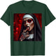 Gothic Aesthetically Occulte Unholy Grunge Emo Punk Nun T-Shirt - T-Shirt | Forest