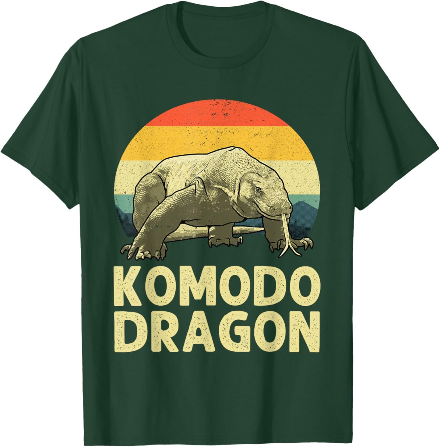 Komodo Dragon Design Women Kids Komodo Dragon Lover T-Shirt - T-Shirt | Forest