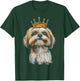 Shih Tzu Dog Motif Pet Illustration Shih Tzu T-Shirt - T-Shirt | Forest