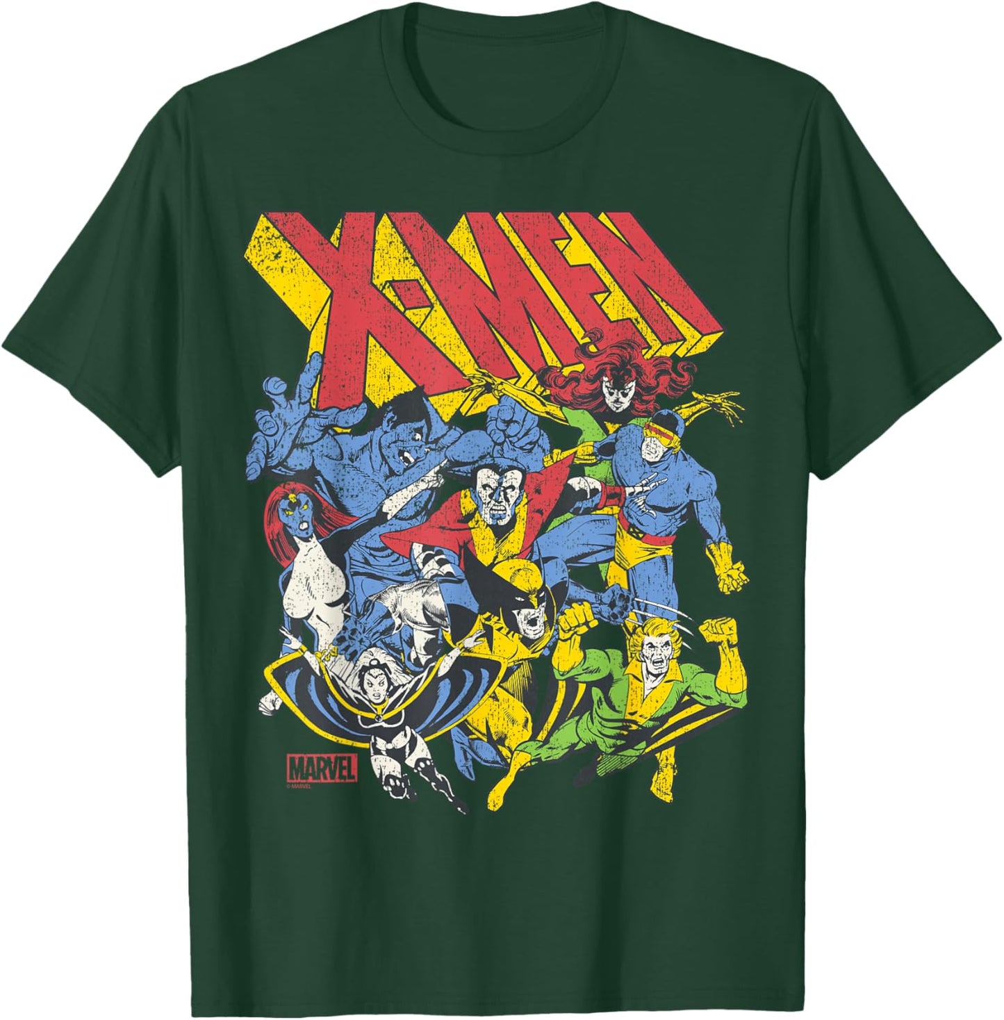 X-Men - Group Logo T-Shirt - T-Shirt | Forest