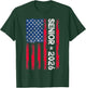 Senior Class of 2026 Back to High School American USA Flag T-Shirt - T-Shirt | Forest