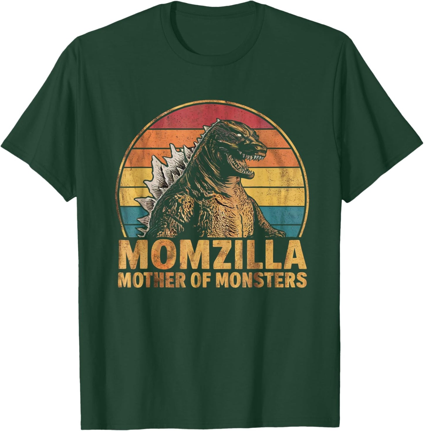 Momzilla Mother Of Monsters Funny Mother's Day Monster T-Shirt - T-Shirt | Forest