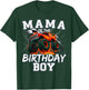 Mama of The Birthday Boy Monster Truck Bday Party Matching T-Shirt - T-Shirt | Forest