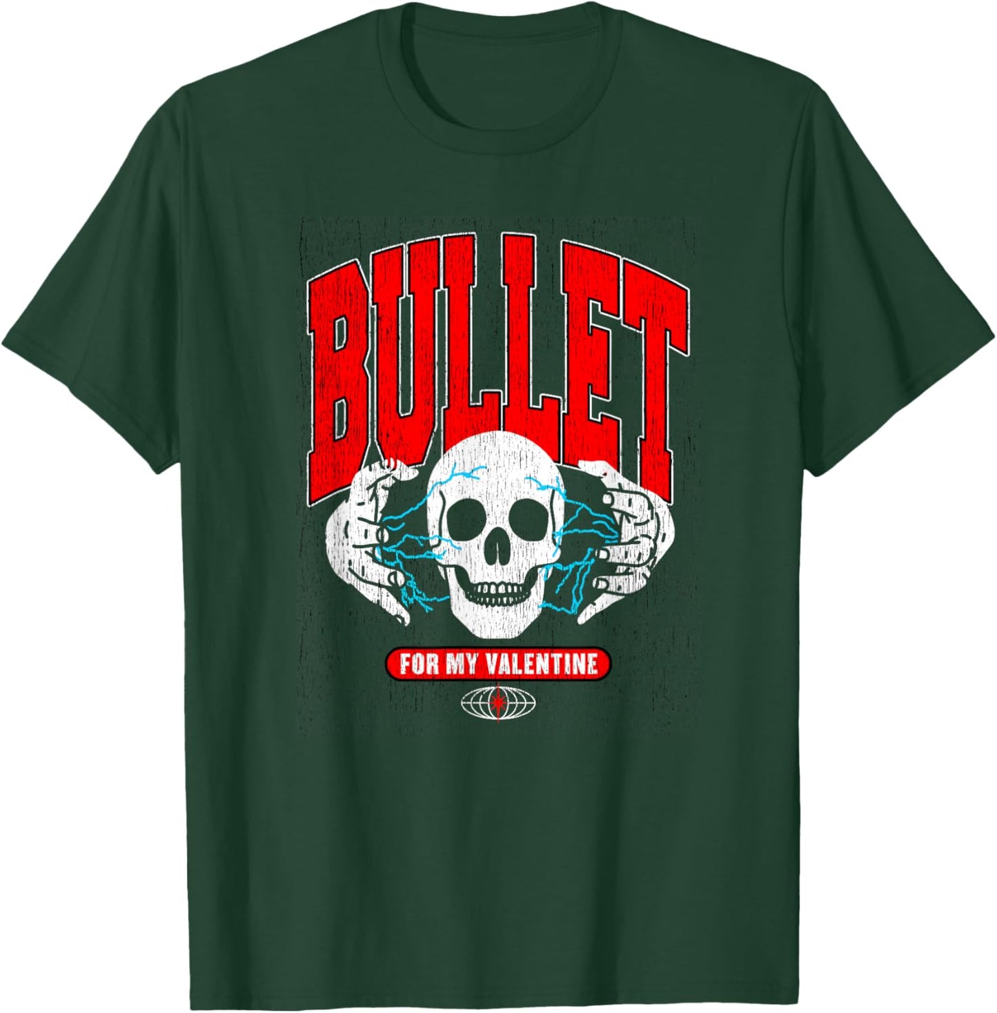 Bullet for My Valentine University Spell Out T-Shirt - T-Shirt | Forest