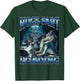 Huge Fart Loading Funny Alpha Wolf Meme Brainrot Unhinged T-Shirt - T-Shirt | Forest