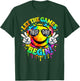 Field Day 2026 Let The Games Begin Smile Face Colorful T-Shirt - T-Shirt | Forest