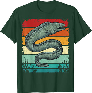 Moray EEL Retro T-Shirt - T-Shirt | Forest