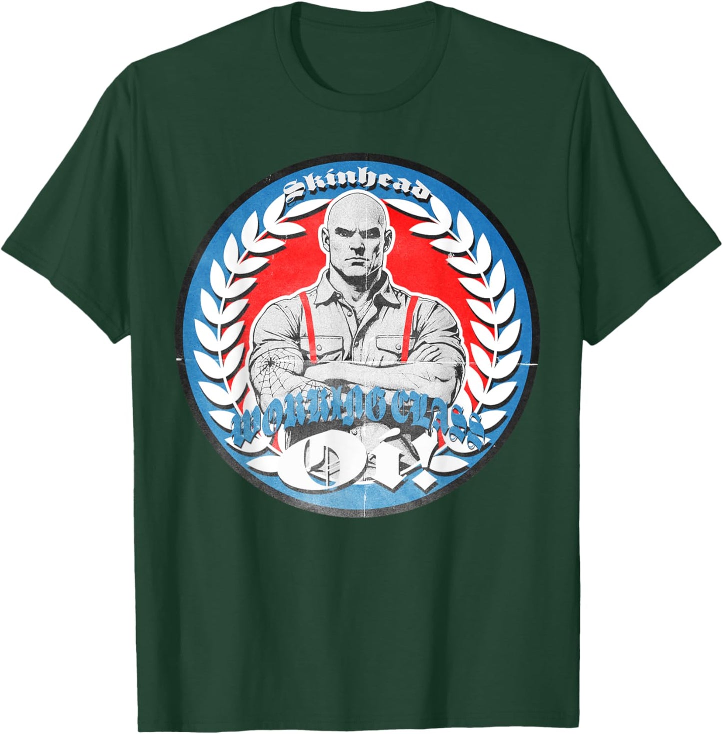Traditional Oi Skinhead Punk-Rock T-Shirt - T-Shirt | Forest