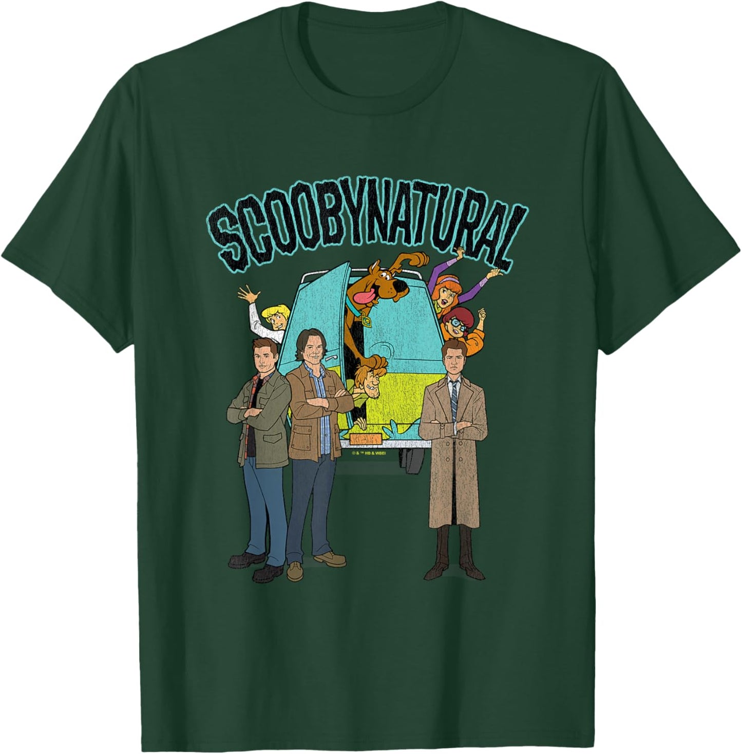 Scooby-Doo Scoobynatural Supernatural Mystery Ride T-Shirt - T-Shirt | Forest