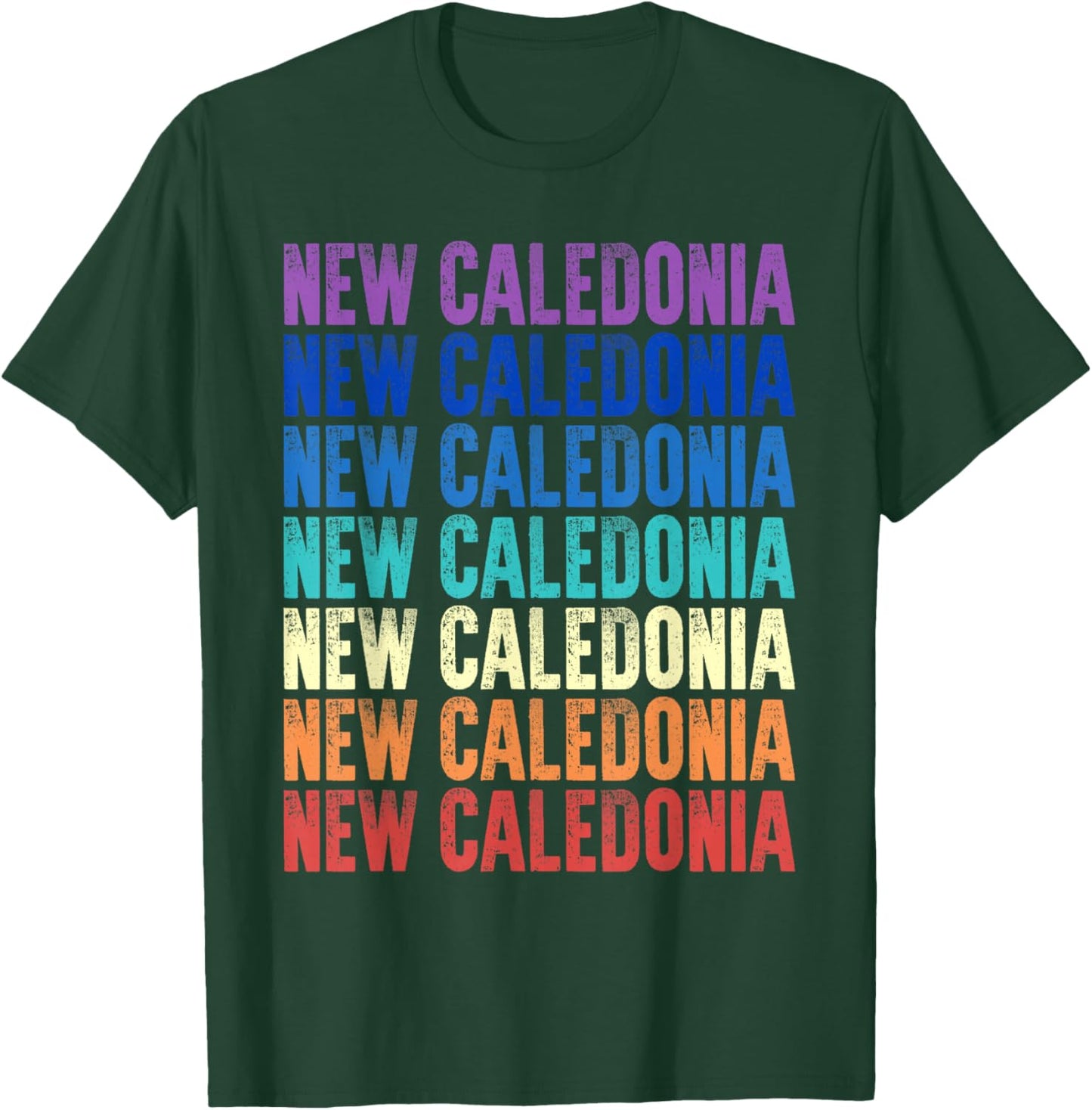 Nouvelle-Calédonie colorée T-Shirt - T-Shirt | Forest