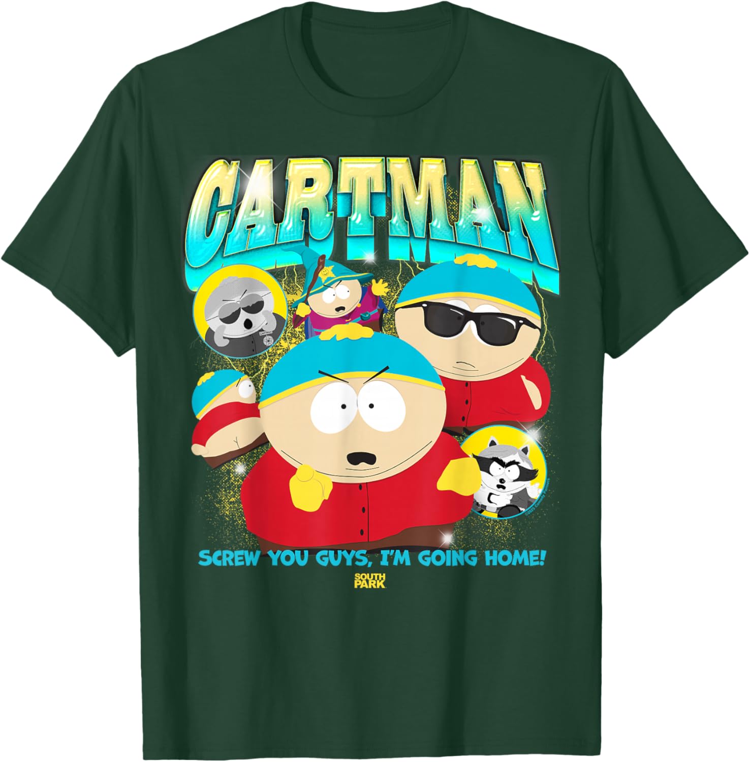 South Park Eric Cartman Screw You Guys I'm Going Home! T-Shirt - T-Shirt | Forest